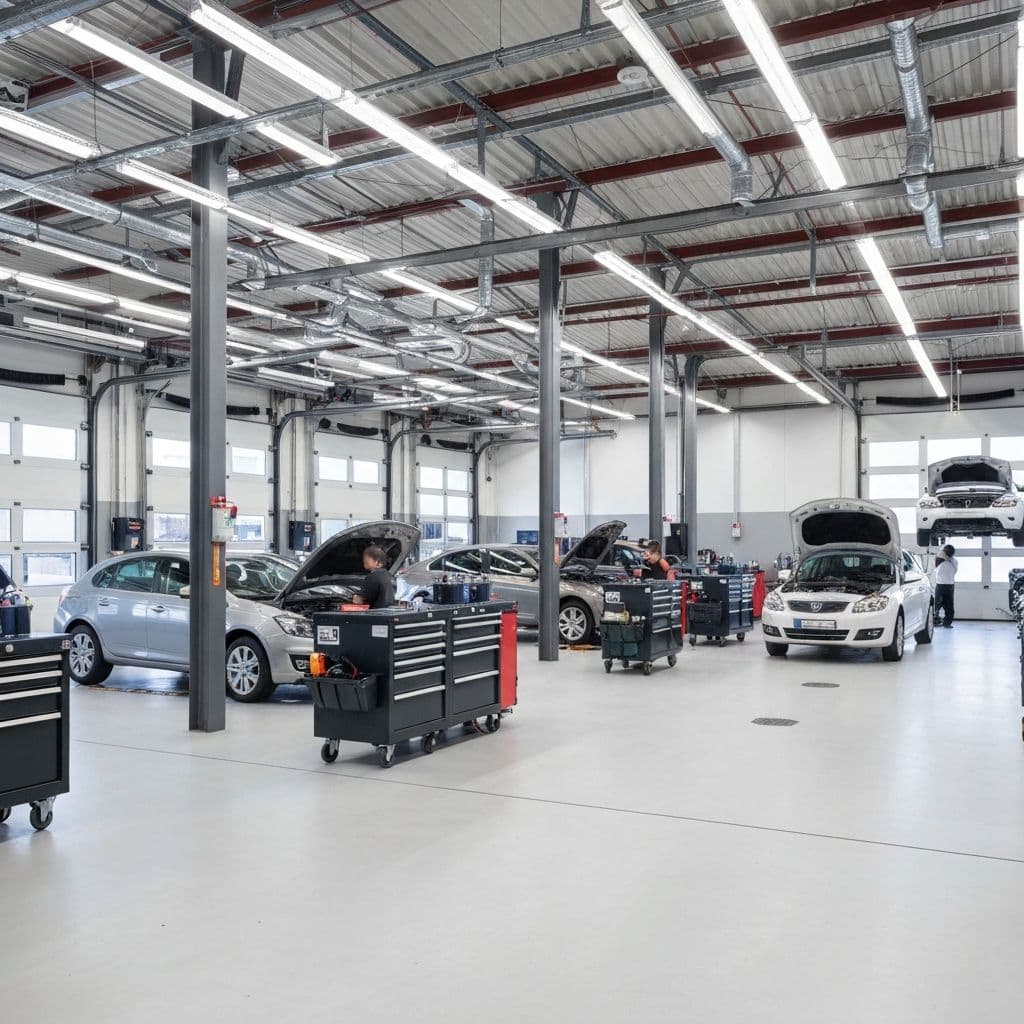 Professional garage services at Titan Auto
